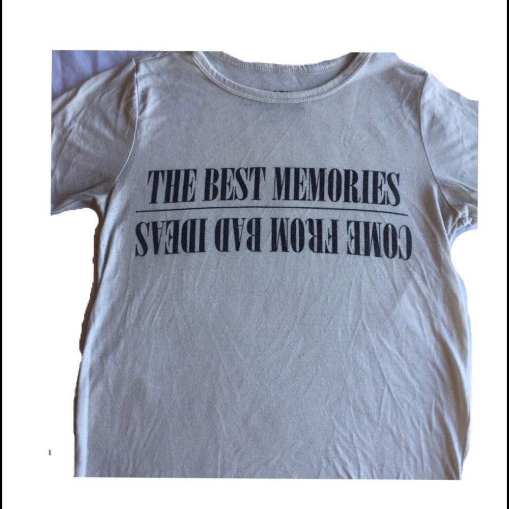 Short sleeve tee