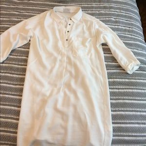 Modern citizen white shirt dress, size medium