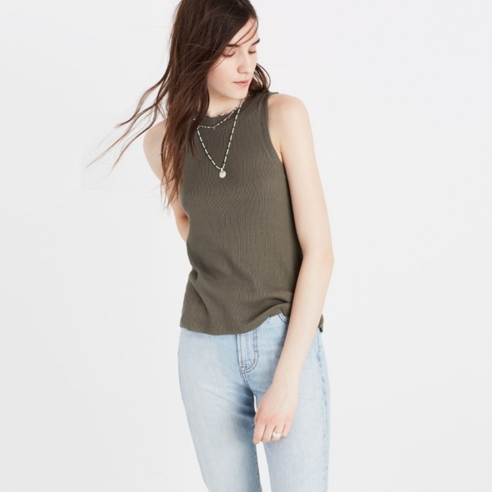 NWT Madewell circuit rib tank top