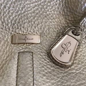 Cole Haan Gold Stained Leather Purse