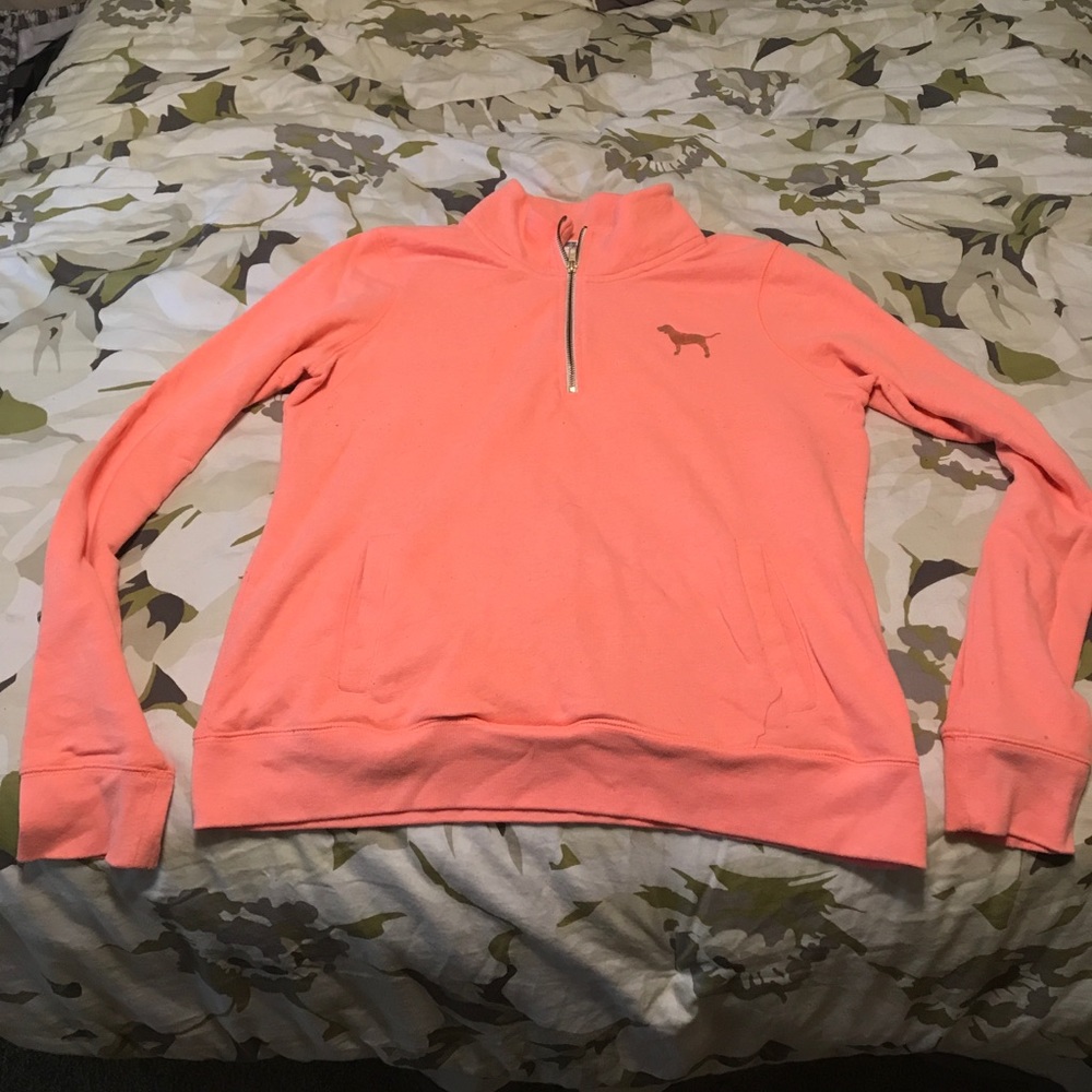 Bright Orange PINK sweatshirt!