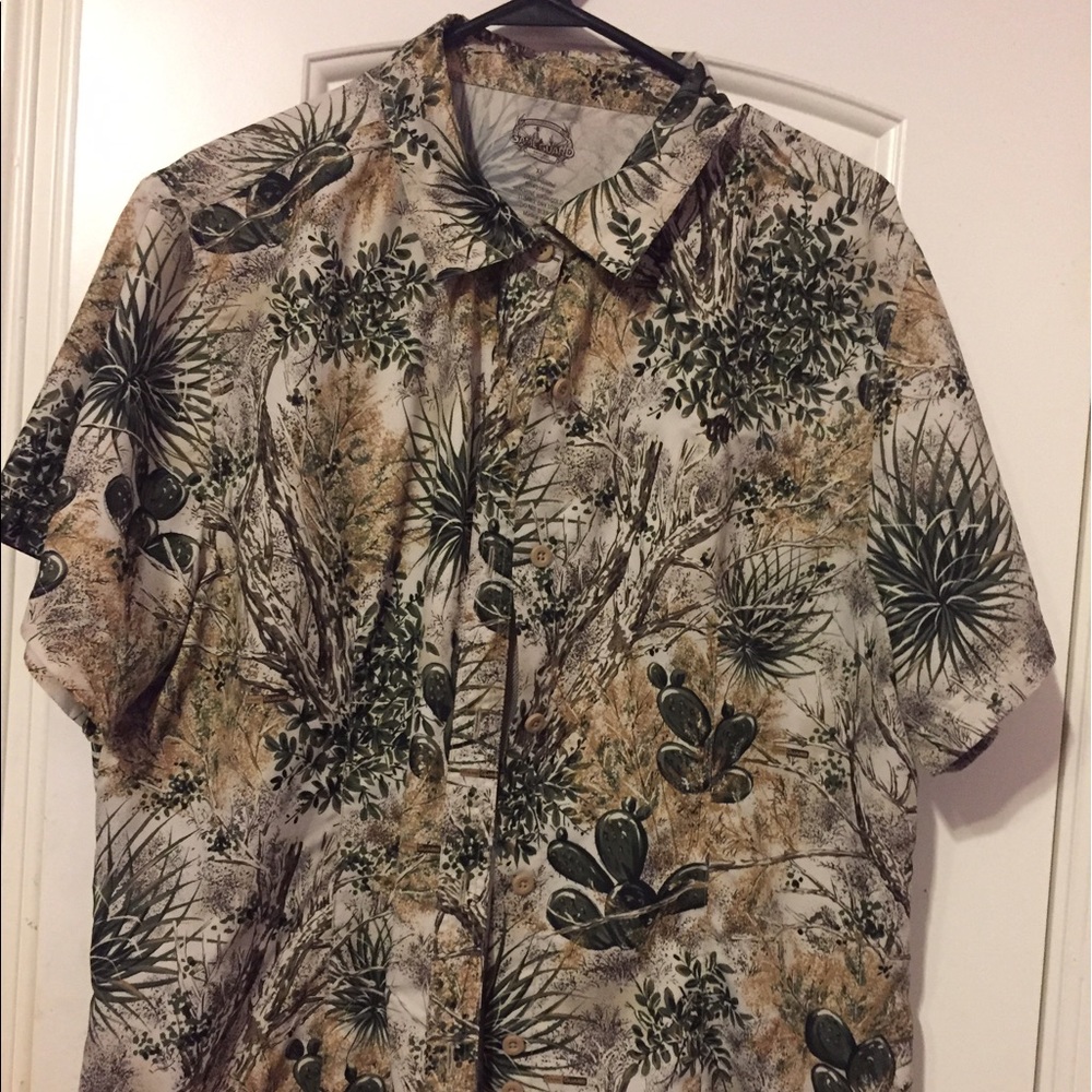 Camouflage game guard shirt