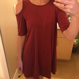 Cold Shoulder Dress