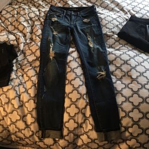 Express ripped jeans