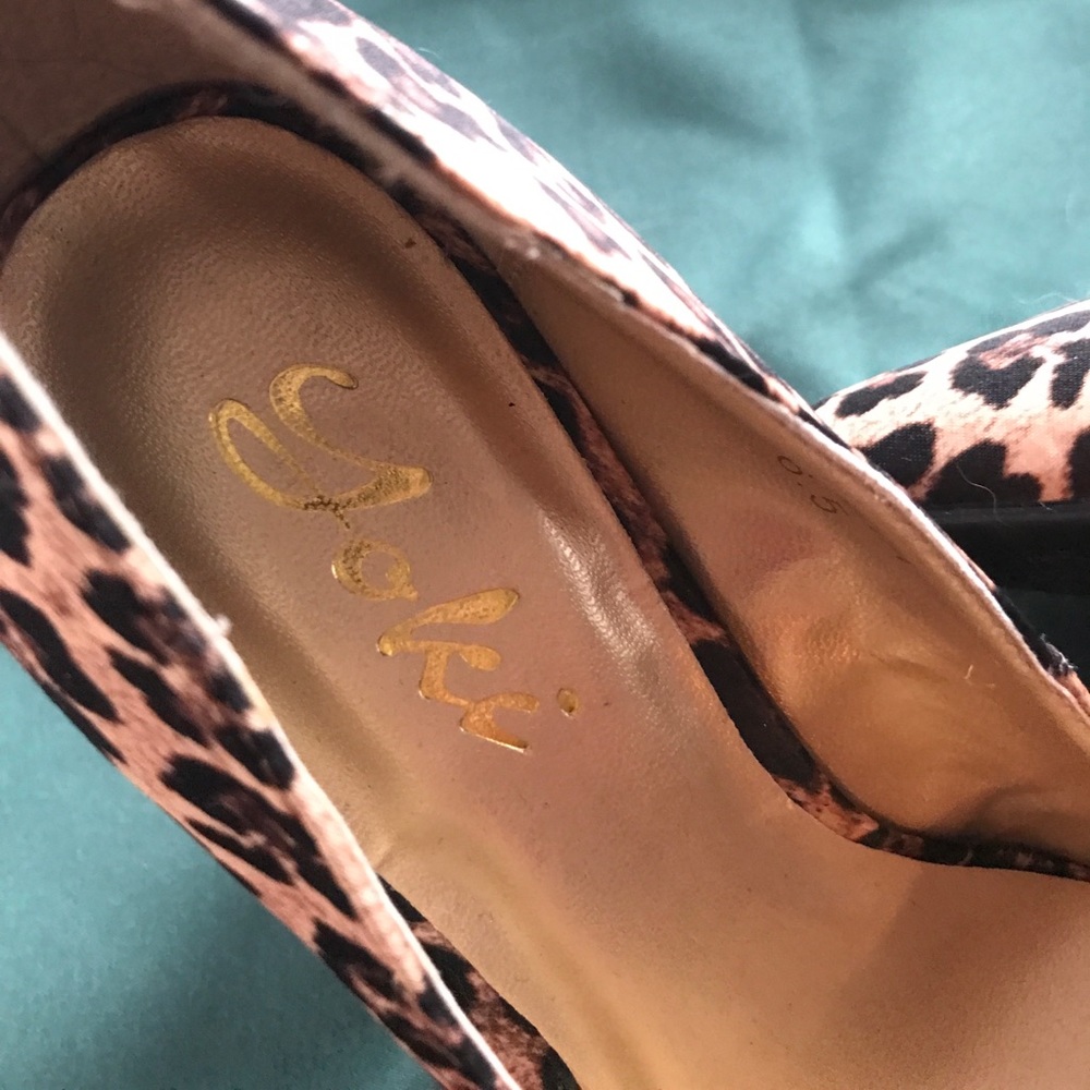 Leopard wedges - Picture 3 of 5