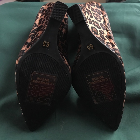 Leopard wedges - Picture 4 of 5