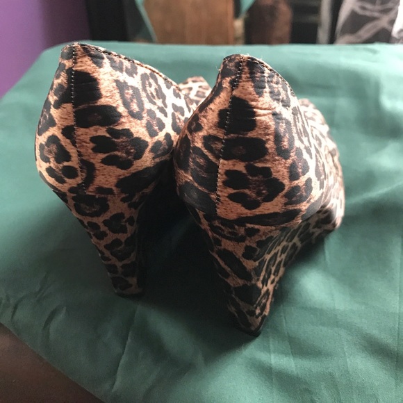 Leopard wedges - Picture 5 of 5