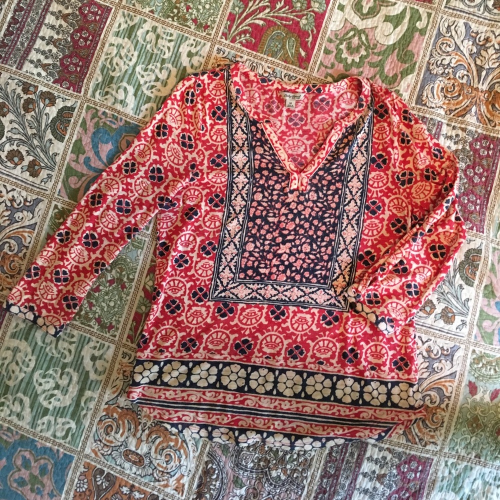 Lucky Brand Boho Tee