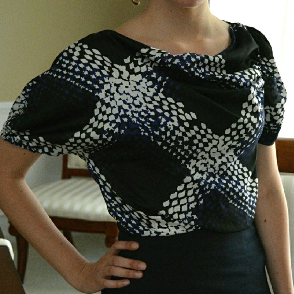 Patterned Blouse from Worthington