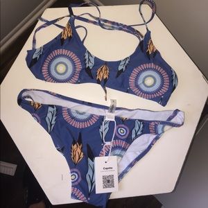 Blue Print Cupshe Bikini