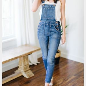 Madewell Skinny Overalls
