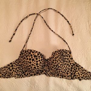 VS Cheetah Push Up Bikini Top