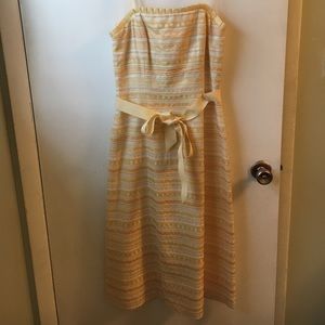 Beautiful strapless dress from Nordstrom!