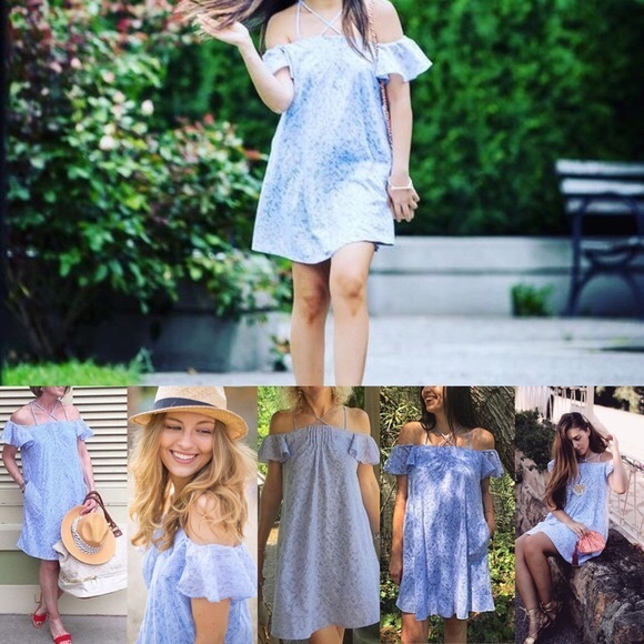 Anthropologie Off the Shoulder Dress - Picture 4 of 4