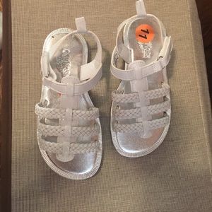 NWOT OshKosh B'gosh girls size 11 Sandals