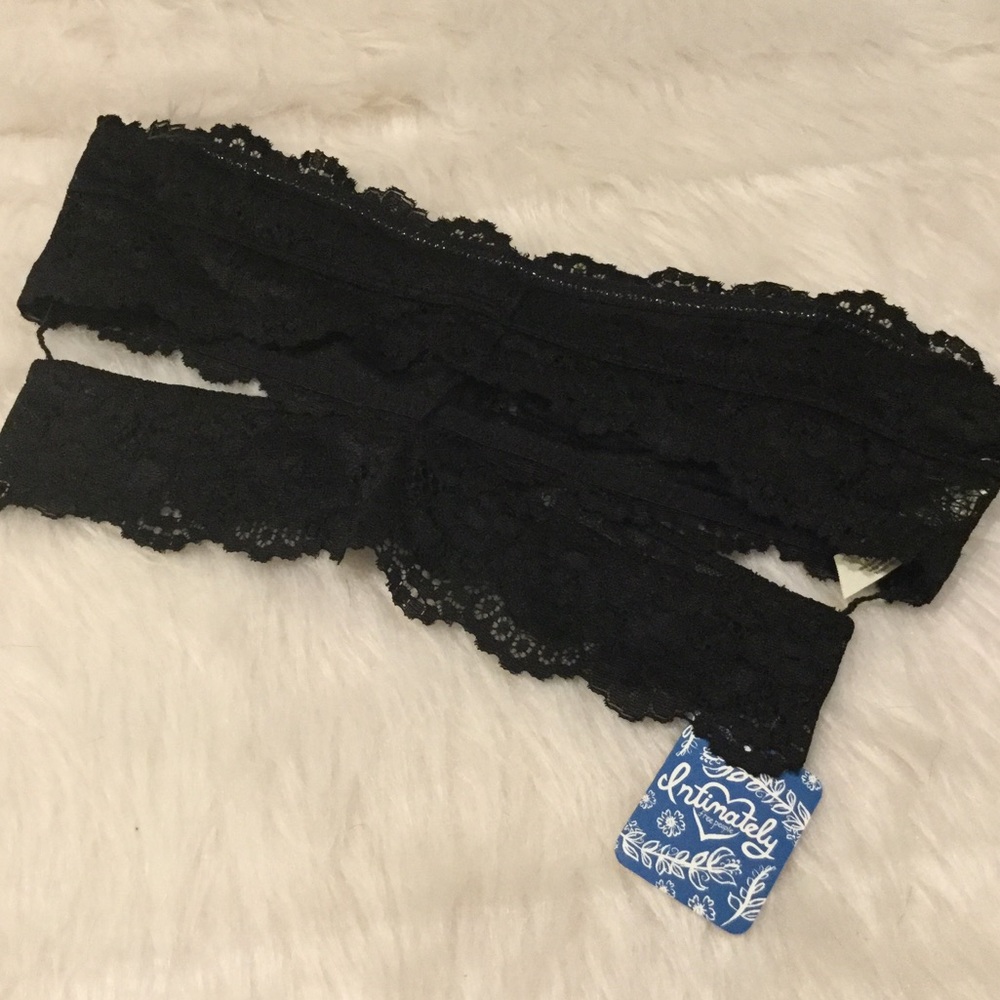NWT Free People Deep In the Dark Bandeau Bra - Picture 4 of 4