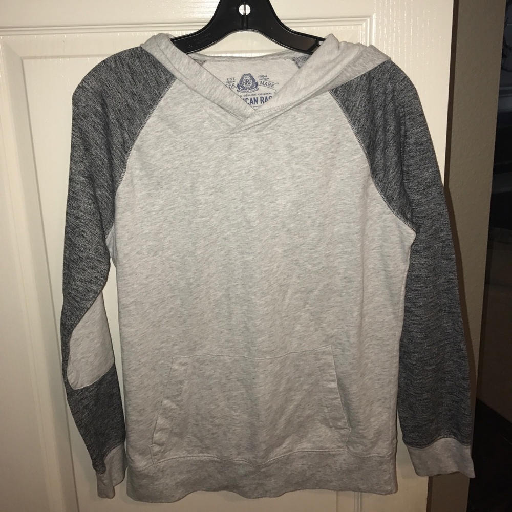 American Rag Hoodie Pullover, Gray, Youth Small