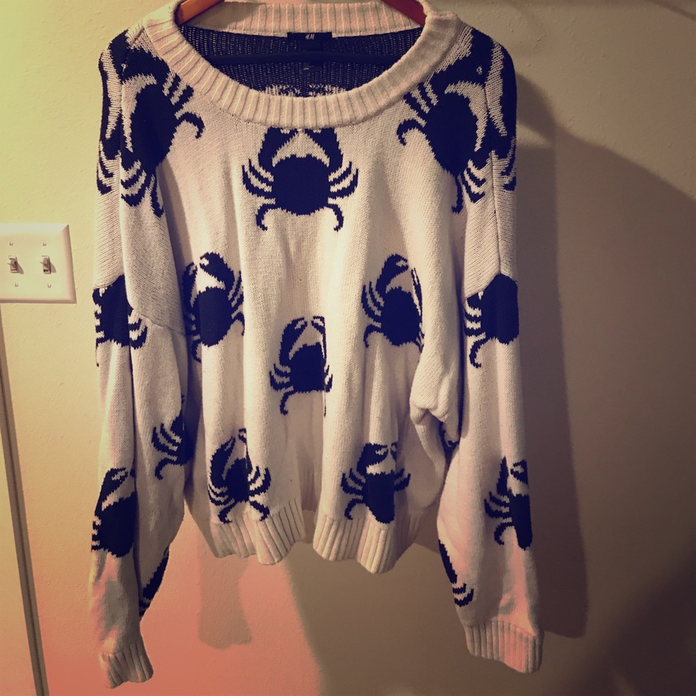 Crabby Sweater!