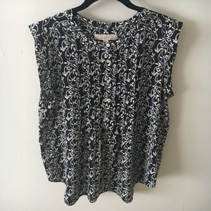 Loft floral blouse - size XL