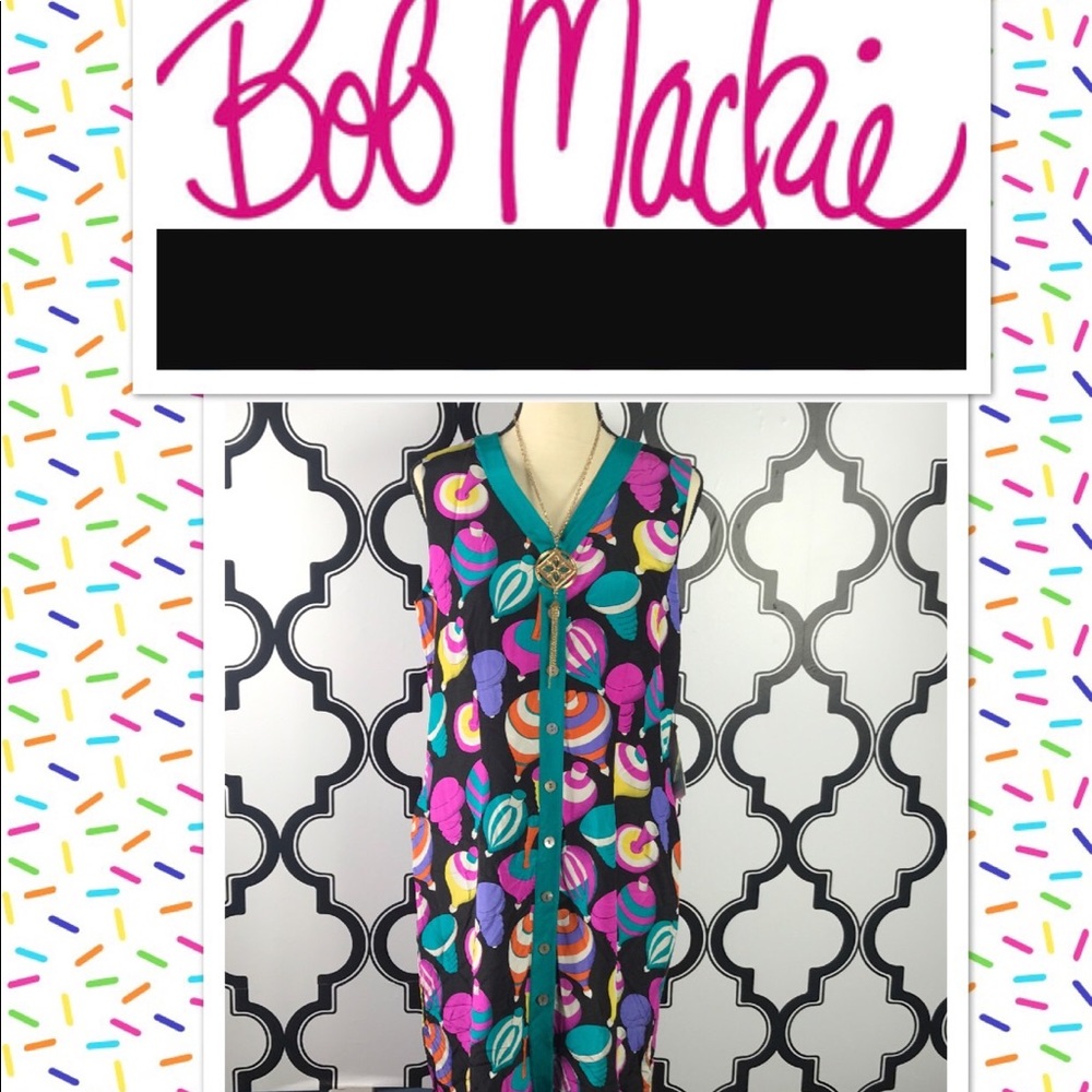 Bob Mackie Wearable Art 100% SILK LE