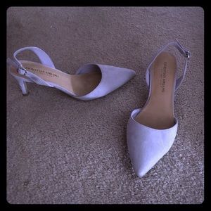 Christian Siriano Lilac Slingback Heels