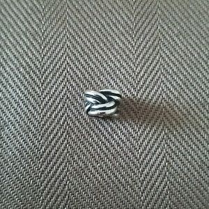 Authentic Pandora retired Forget me Knot charm EUC