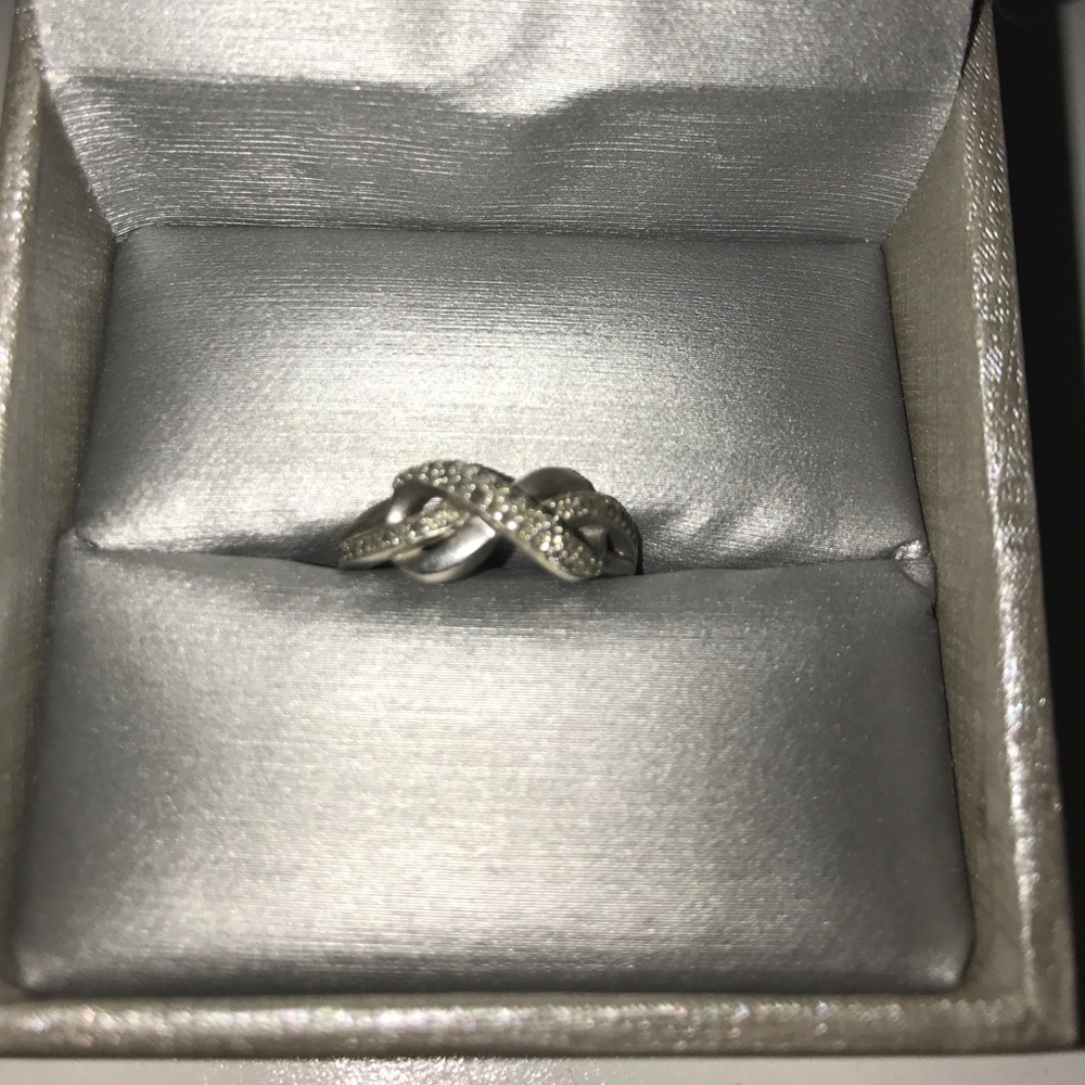 Infinity ring from Zales