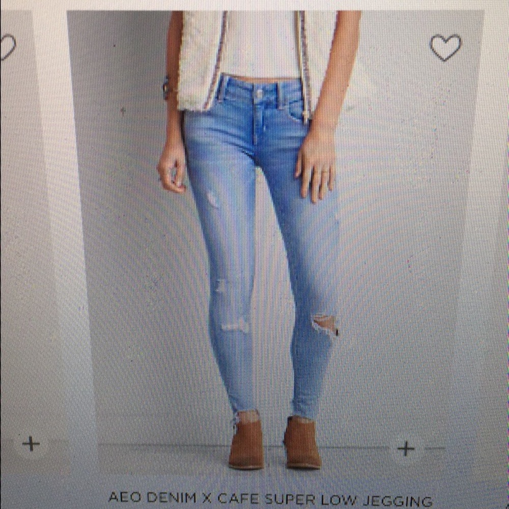 ISO: American eagle cafe x super low jegging