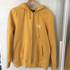 Stussy logo zip up jacket