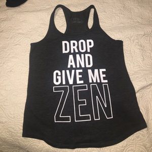 Active workout top. Zen