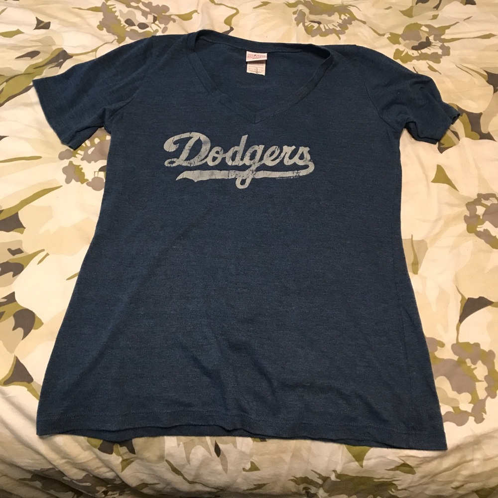Los Angeles Dodgers super soft V-neck Tshirt