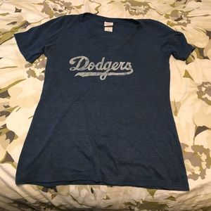 Los Angeles Dodgers super soft V-neck Tshirt