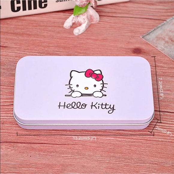 NEW Hello Kitty Makeup Brush Set - Picture 4 of 6