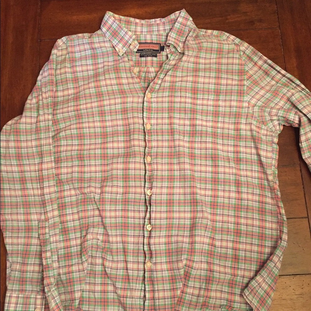 Men's Vineyard Vines long sleeve button down