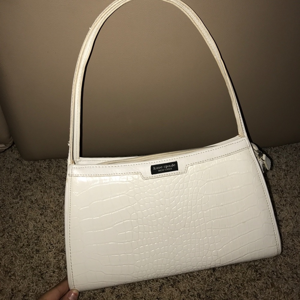 Kate spade white mini purse