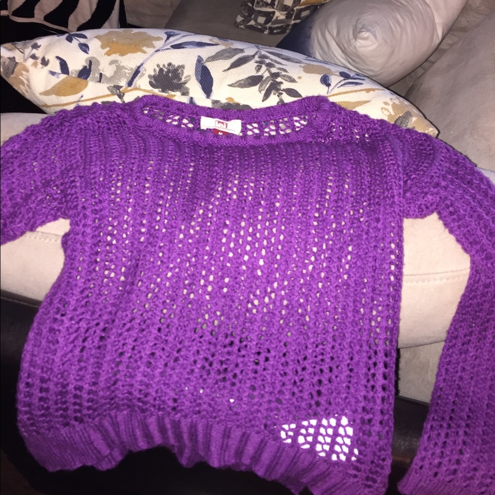 Fuzzy see through Cardigan or flannel!
