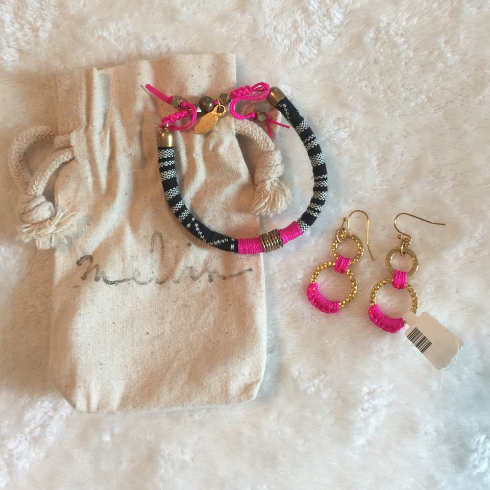 NWT Melvin Boho style bracelet and earrings