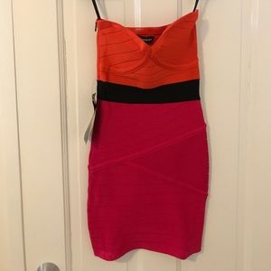 Bebe xs sexy bandage dress