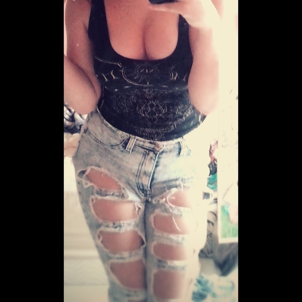 High waist Jeans