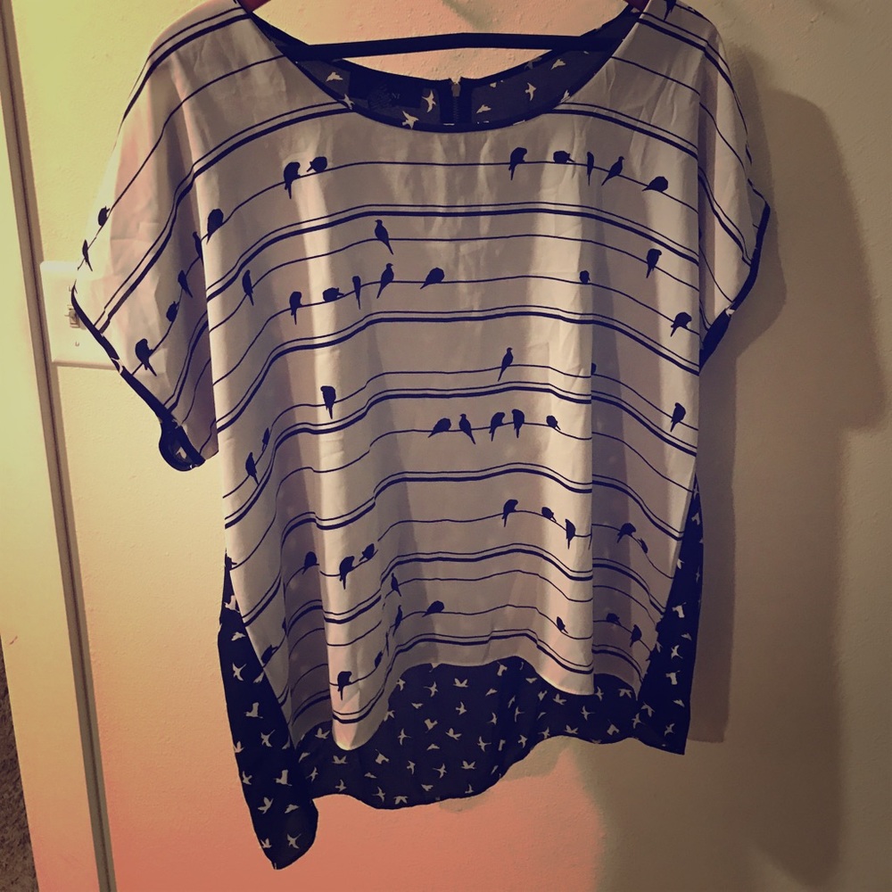 Put a Bird on It Flowy Tee