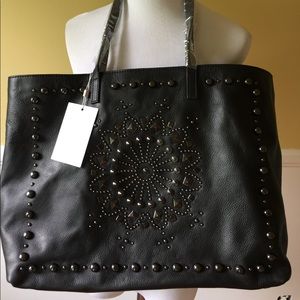 Nastygal large leather tote
