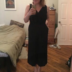 Madewell wide leg jumpsuit romper