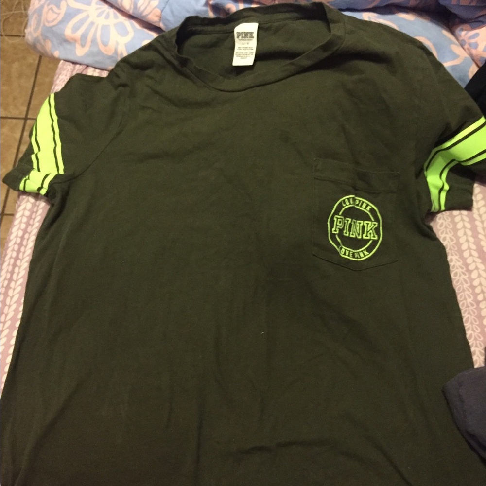 Green PINK tshirt