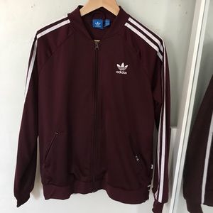 Adidas track zip up
