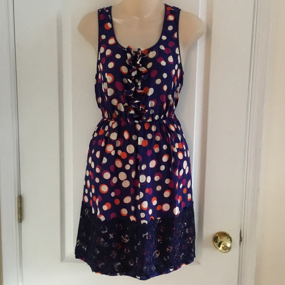 Anthropologie Moulinette Soeurs Polka Dot Dress