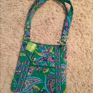 Vera Bradley Hipster - emerald paisley