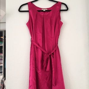 Pink Satiny Dress
