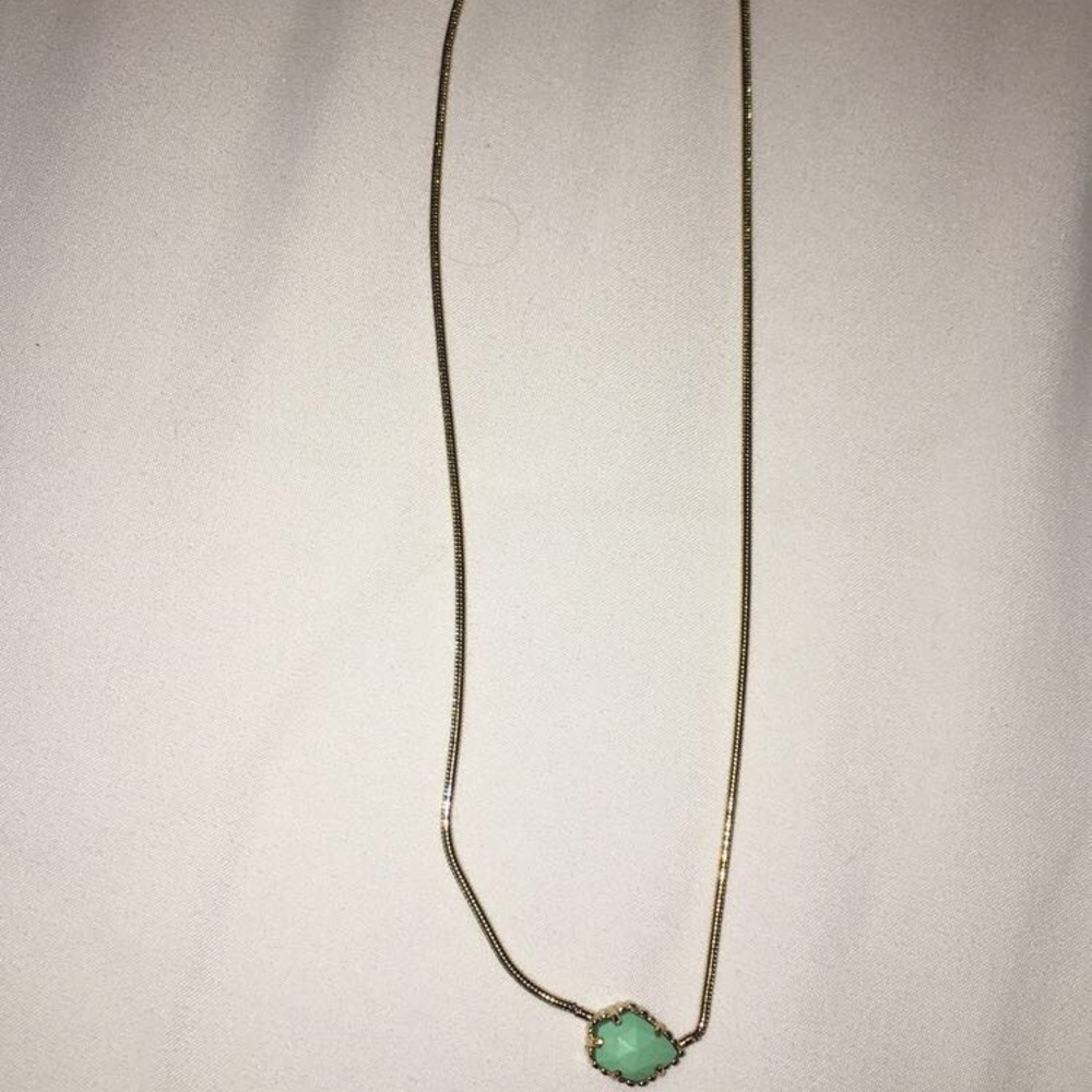 Kendra Scott Mara Necklace in mint