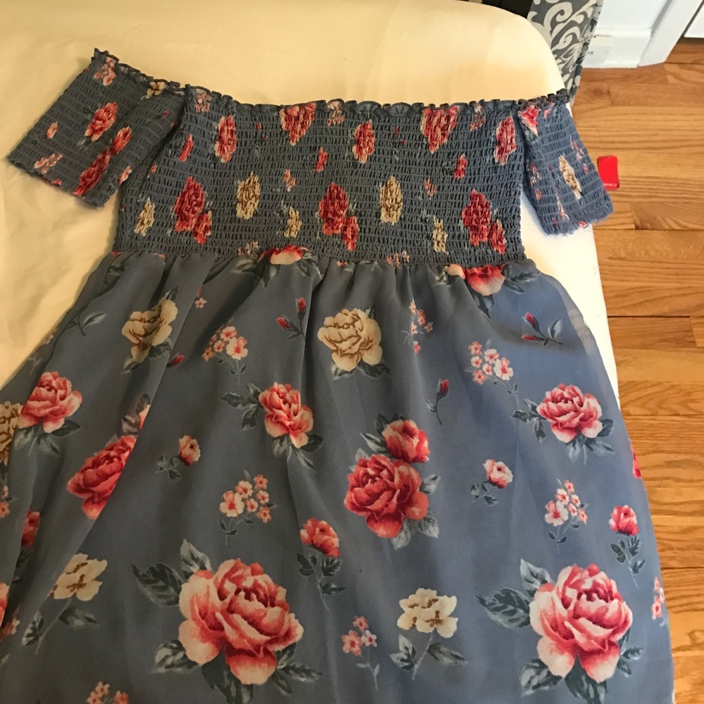 Off the shoulder dress