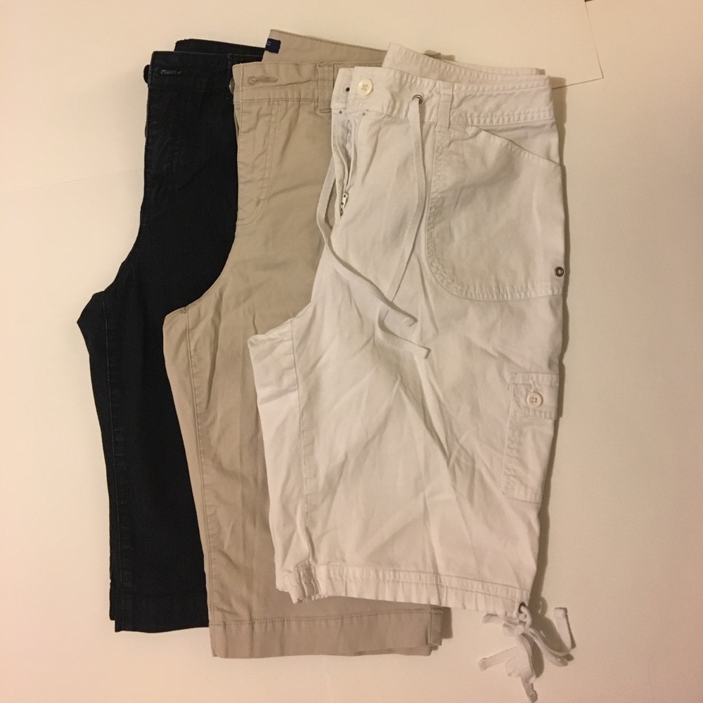 3 Pairs of Bermuda Shorts